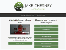 Tablet Screenshot of jakechesney.com